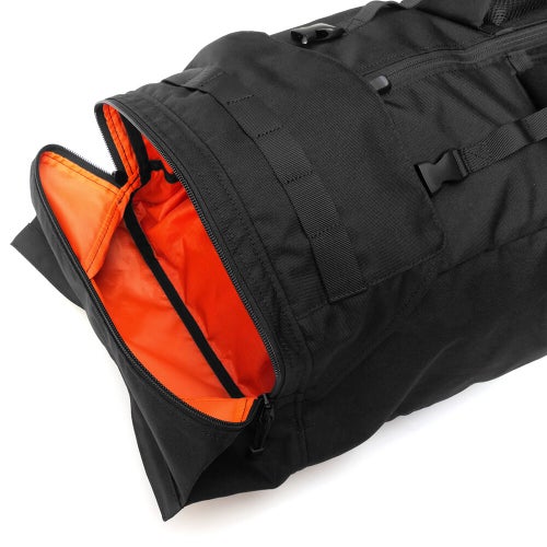 スケートボード収納可能 VAGA BACKPACK バガ バッグ バックパック リュック STEALTH 3G BLACK スケートボード スケボー 9