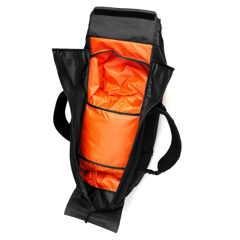 スケートボード収納可能 VAGA BACKPACK バガ バッグ バックパック リュック STEALTH 3G BLACK スケートボード スケボー 15