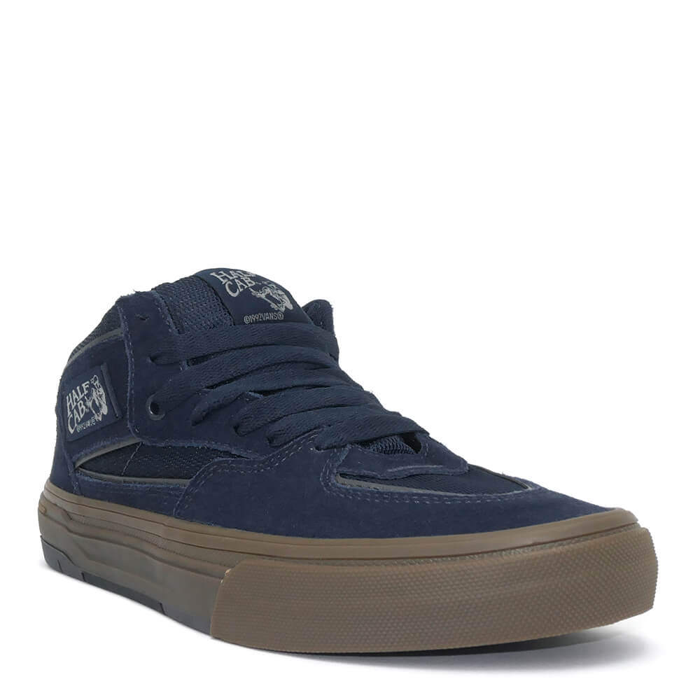VANS SHOES バンズ シューズ スニーカー ハーフキャブ SKATE HALF CAB WAFFLECUP NAVY/DARK GUM（US企画） スケートボード スケボー　1
