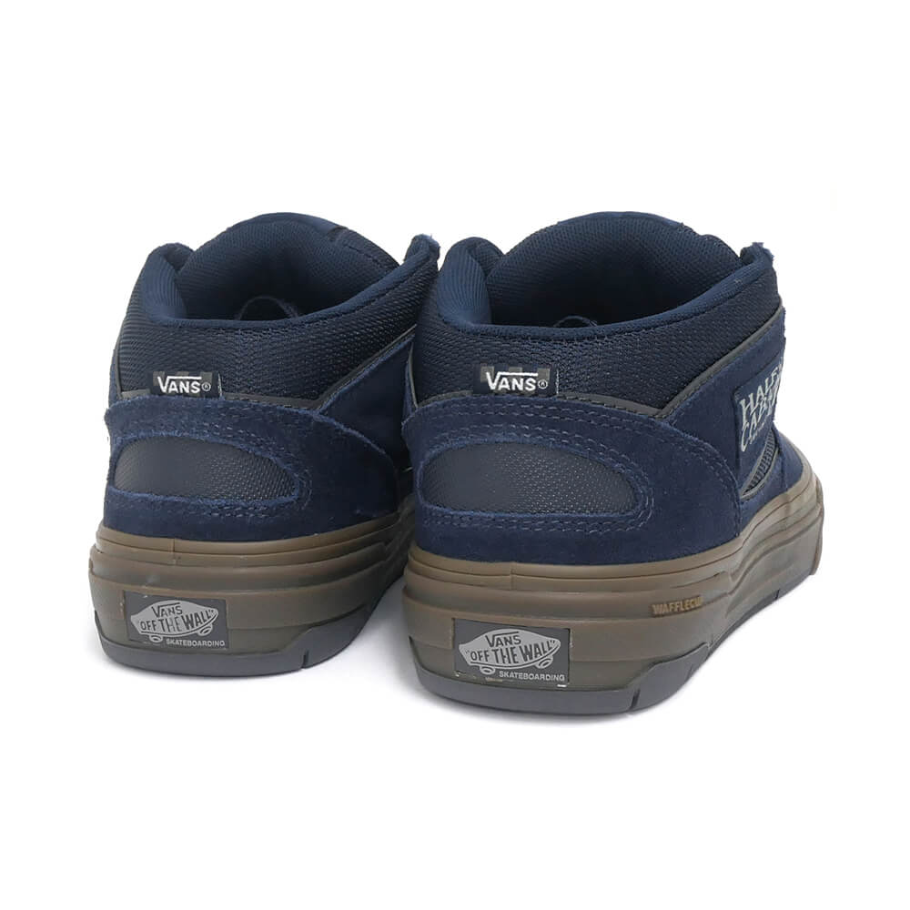 VANS SHOES バンズ シューズ スニーカー ハーフキャブ SKATE HALF CAB WAFFLECUP NAVY/DARK GUM（US企画） スケートボード スケボー　3