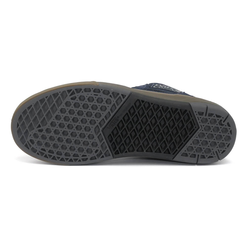 VANS SHOES バンズ シューズ スニーカー ハーフキャブ SKATE HALF CAB WAFFLECUP NAVY/DARK GUM（US企画） スケートボード スケボー　6