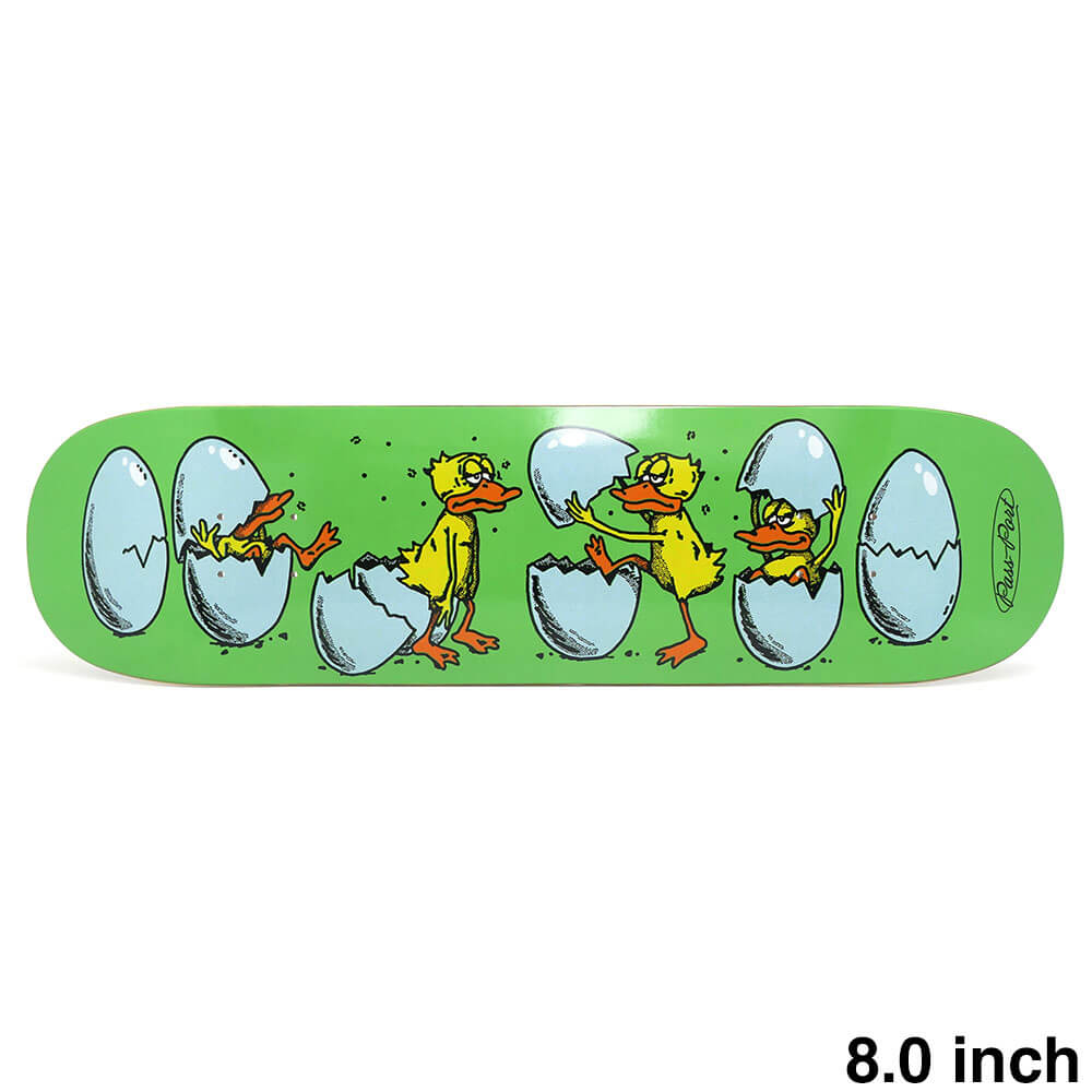 PASS~PORT DECK パスポート デッキ TEAM OVER IT BORN TIRED 8.0 スケートボード スケボー 1