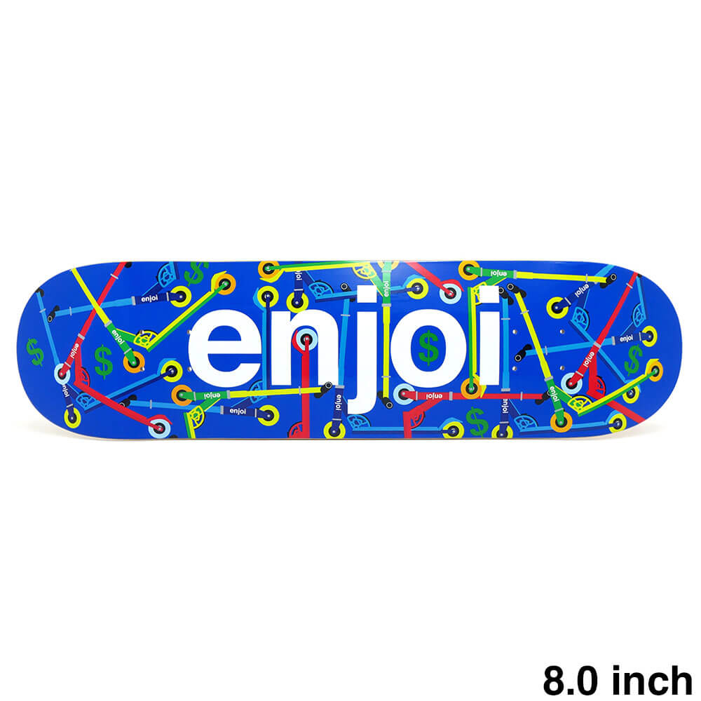 ENJOI DECK エンジョイ デッキ TEAM BIG BOX SCOOTERS 8.0 RESIN-7 スケートボード スケボー 1