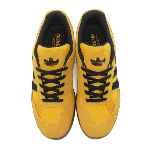 ADIDAS SKATEBOARDING SHOES アディダススケートボーディング シューズ スニーカー ALOHA SUPER YELLOW/BLACK/GUM HQ4718 スケートボード スケボー 2