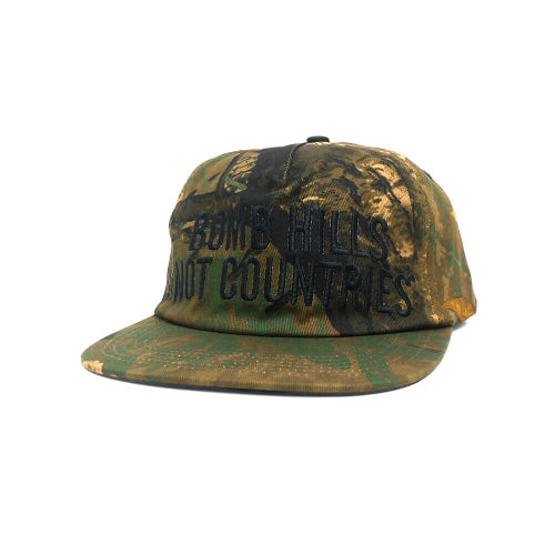 GX1000 CAP ジーエックス1000 キャップ BOMB HILLS SNAPBACK CAMO スケートボード スケボー 