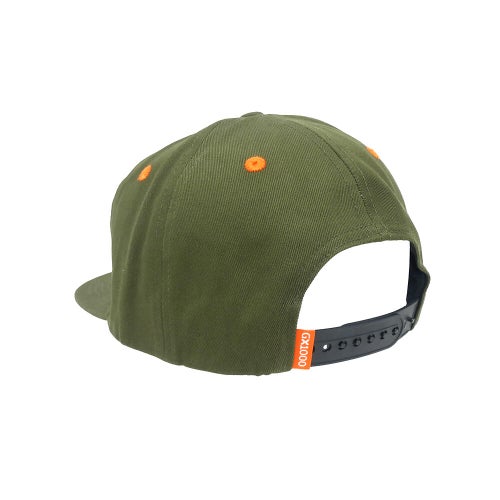 GX1000 CAP ジーエックス1000 キャップ MINI OG LOGO SNAPBACK MILITARY GREEN スケートボード スケボー 2