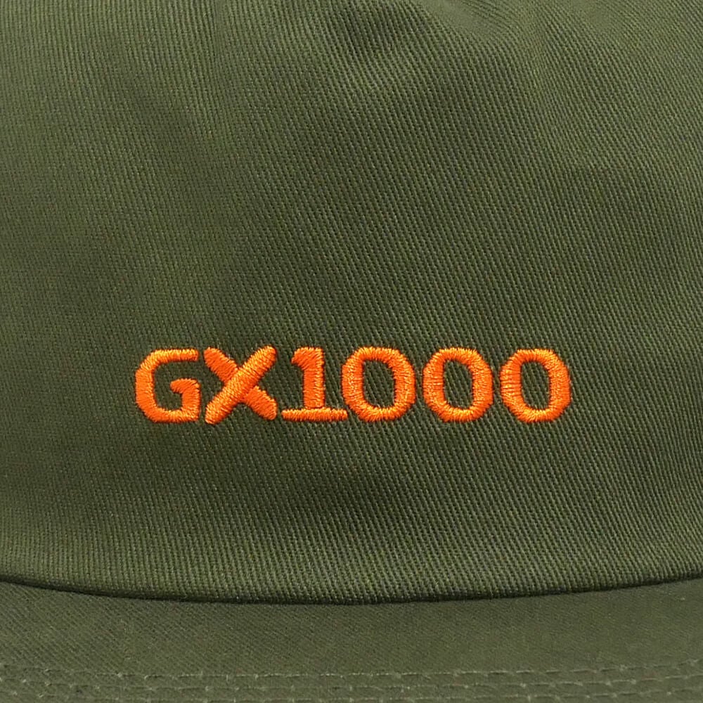 GX1000 CAP ジーエックス1000 キャップ MINI OG LOGO SNAPBACK MILITARY GREEN スケートボード スケボー 4