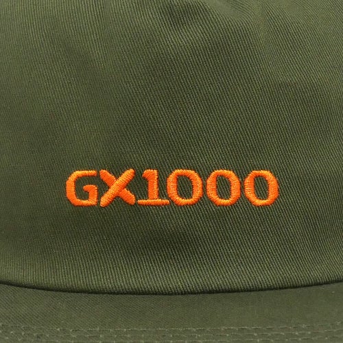 GX1000 CAP ジーエックス1000 キャップ MINI OG LOGO SNAPBACK MILITARY GREEN スケートボード スケボー 4