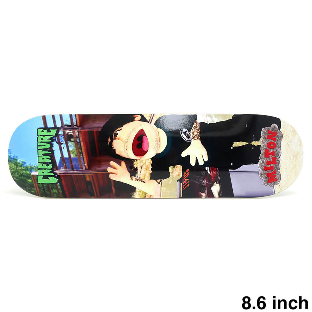 CREATURE DECK クリーチャー デッキ MILTON MARTINEZ FUZZY FIENDS 8.6 スケートボード スケボー 1