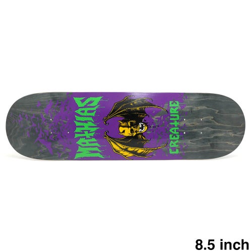 CREATURE DECK クリーチャー デッキ MATHIAS TORRES SKULL BAT 8.5 スケートボード スケボー 1