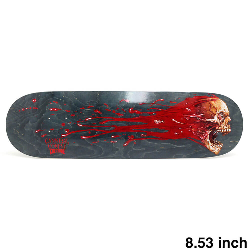 CREATURE DECK クリーチャー デッキ TEAM CANNIBAL CORPSE SKULL & BLOOD 8.53 スケートボード スケボー 1