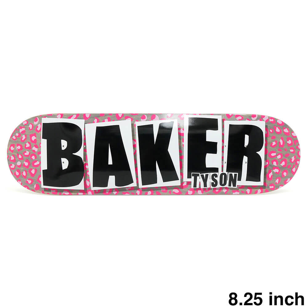BAKER DECK ベイカー デッキ TYSON PETERSON BRAND LOGO HOT CHEETAH 8.25 スケートボード スケボー 1