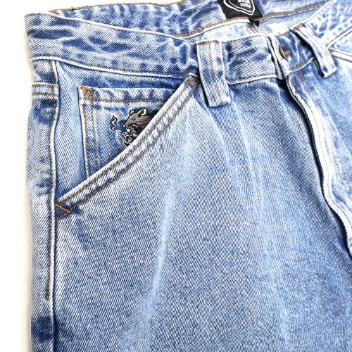 REAL SHORTS リアル ショーツ STREET CLEANER LIGHT WASH スケートボード スケボー 1