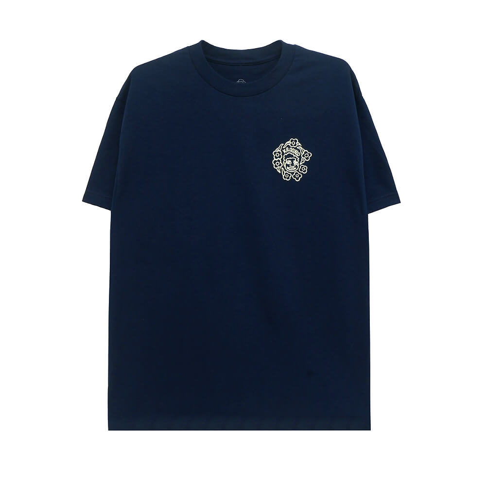 KROOKED T-SHIRT クルキッド Tシャツ KROOKED MG NAVY スケートボード スケボー 1