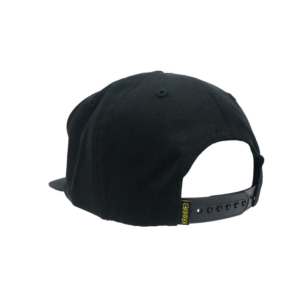 KROOKED CAP クルキッド キャップ KAT SERPENT SNAPBACK BLACK/RED スケートボード スケボー 2