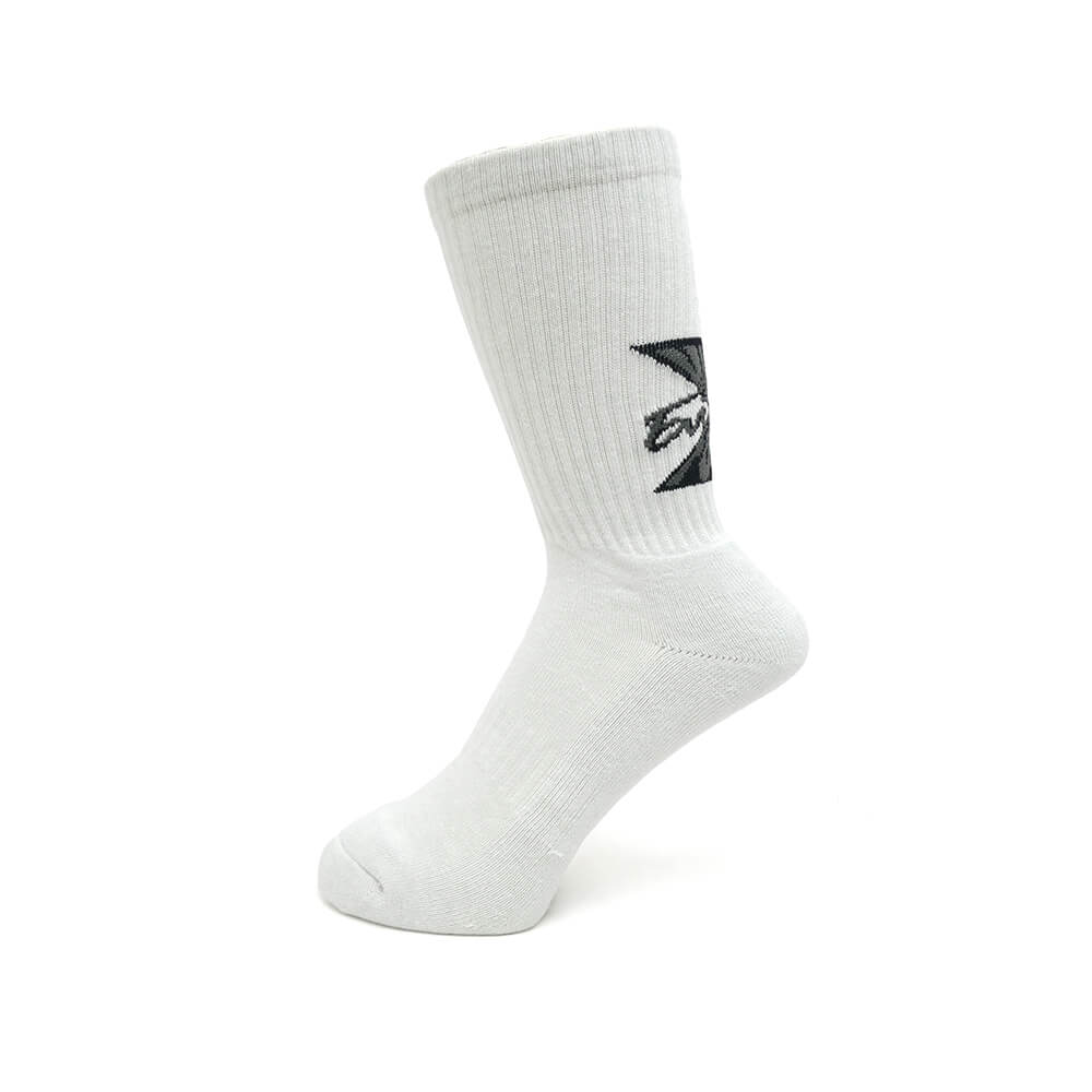 EVISEN SOCKS エビセン ソックス 靴下 MIND FUCK GREY スケートボード スケボー 1