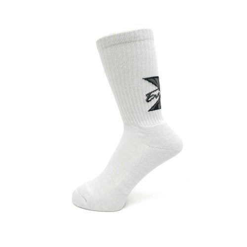 EVISEN SOCKS エビセン ソックス 靴下 MIND FUCK GREY スケートボード スケボー 1