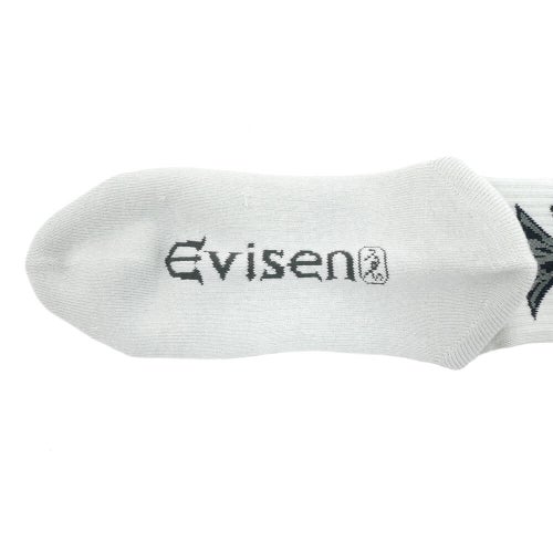 EVISEN SOCKS エビセン ソックス 靴下 MIND FUCK GREY スケートボード スケボー 5