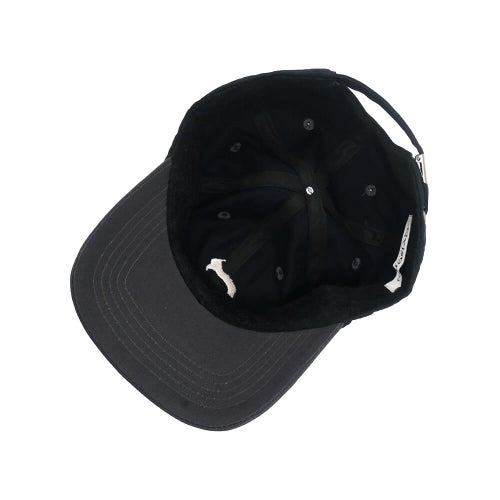 EVISEN CAP エビセン キャップ ONE-UP 6 PANEL BLACK/CHARCOAL スケートボード スケボー 3