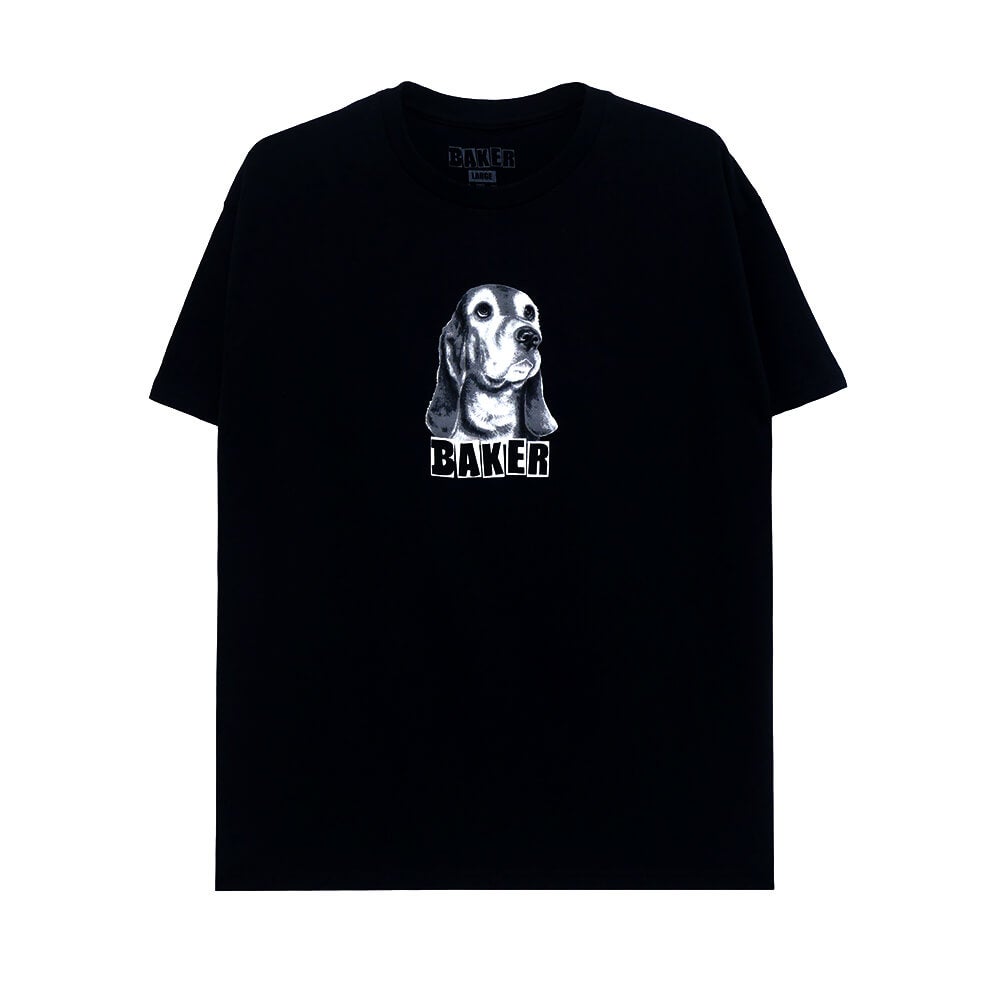 BAKER T-SHIRT ベイカー Tシャツ MAN'S BFF BLACK スケートボード スケボー 