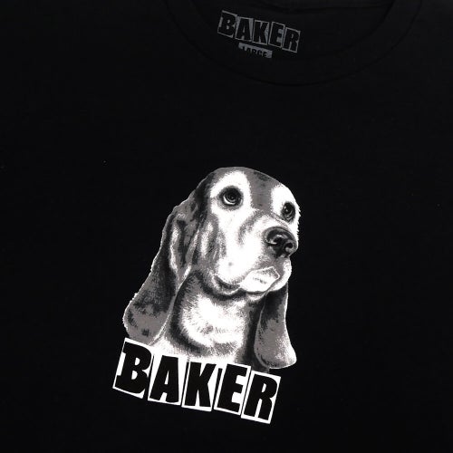 BAKER T-SHIRT ベイカー Tシャツ MAN'S BFF BLACK スケートボード スケボー 1