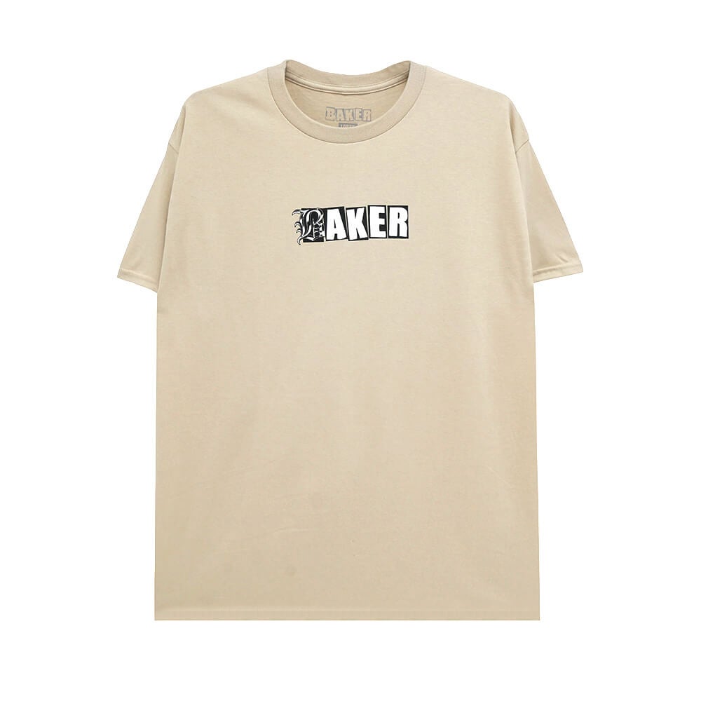 BAKER T-SHIRT ベイカー Tシャツ OLD E SAND スケートボード スケボー 