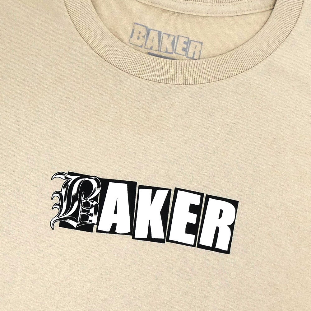 BAKER T-SHIRT ベイカー Tシャツ OLD E SAND スケートボード スケボー 1