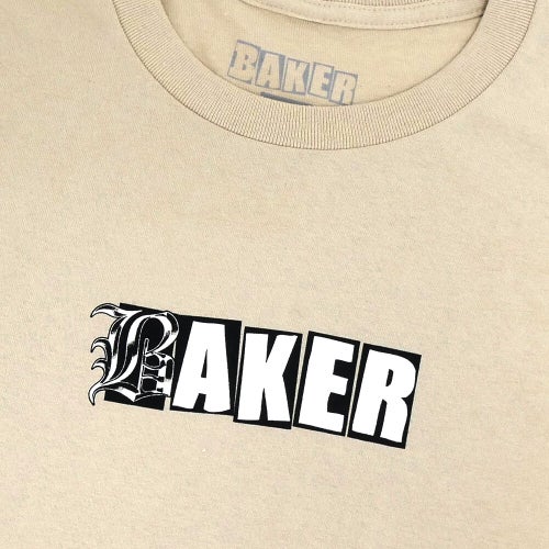 BAKER T-SHIRT ベイカー Tシャツ OLD E SAND スケートボード スケボー 1