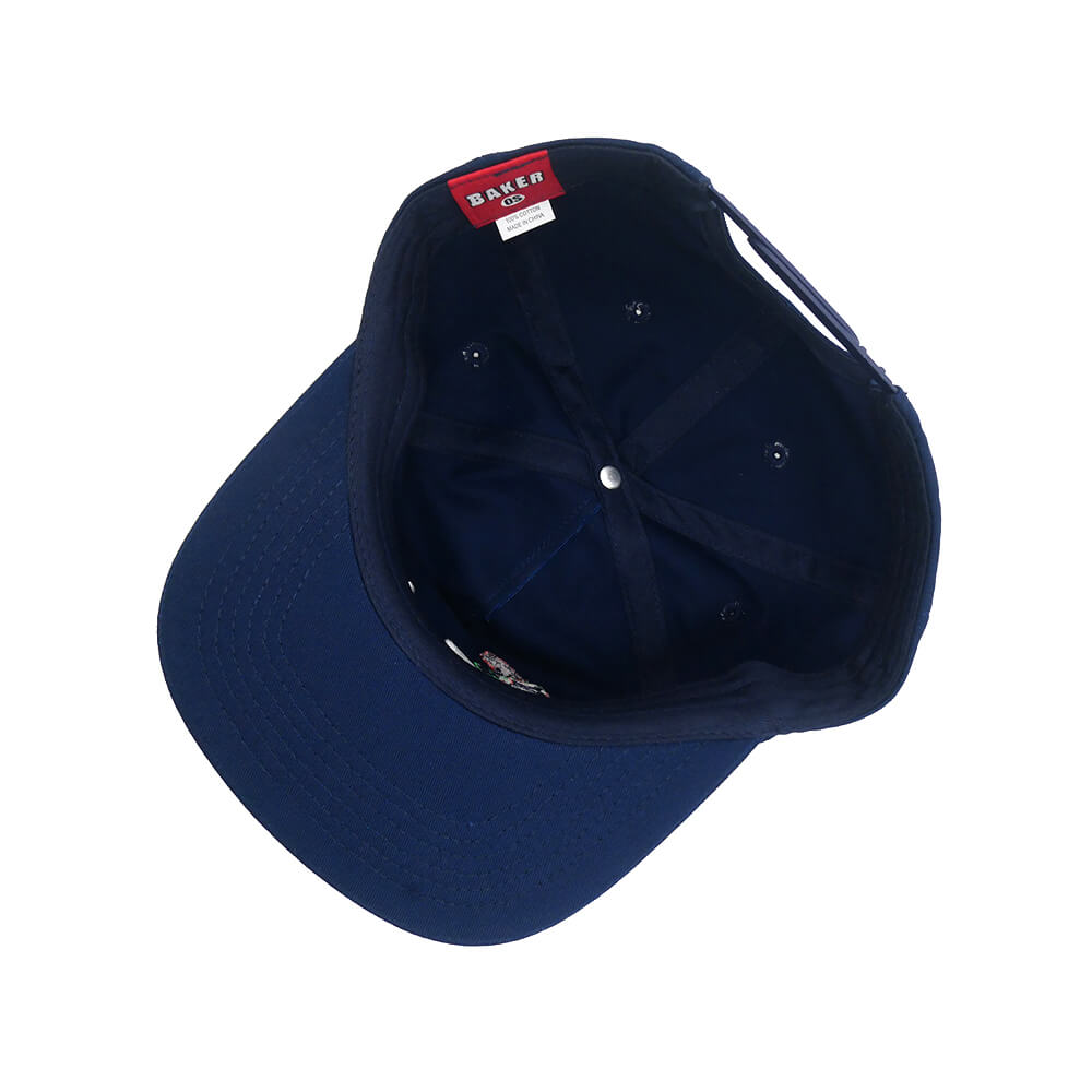 BAKER CAP ベイカー キャップ ROSES SNAPBACK NAVY スケートボード スケボー 3