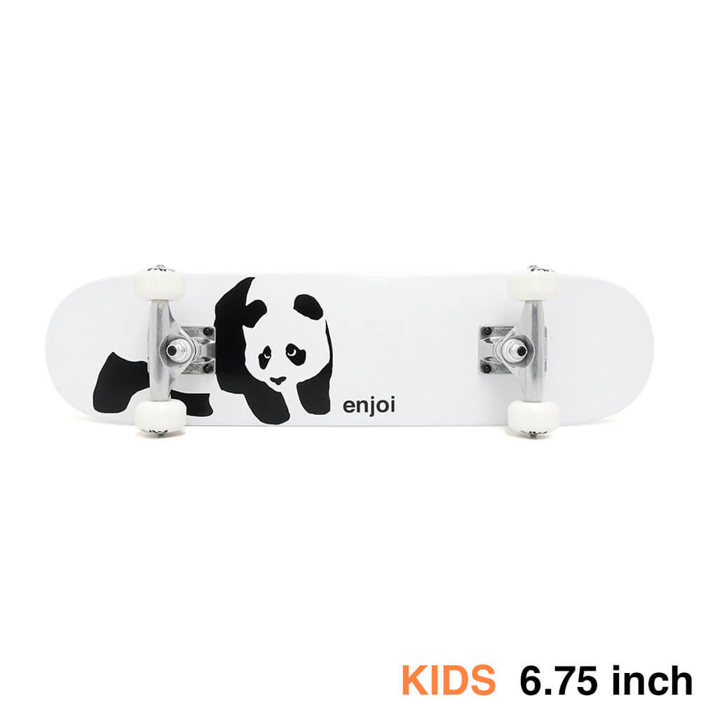 防水ケース付き ENJOI エンジョイ コンプリートセット スケートボード完成品（子供用） WHITEY PANDA 6.75 スケートボード スケボー 1