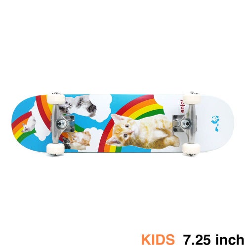 防水ケース付き ENJOI エンジョイ コンプリートセット スケートボード完成品（子供用） KITTEN DREAMS 7.25 スケートボード スケボー　1
