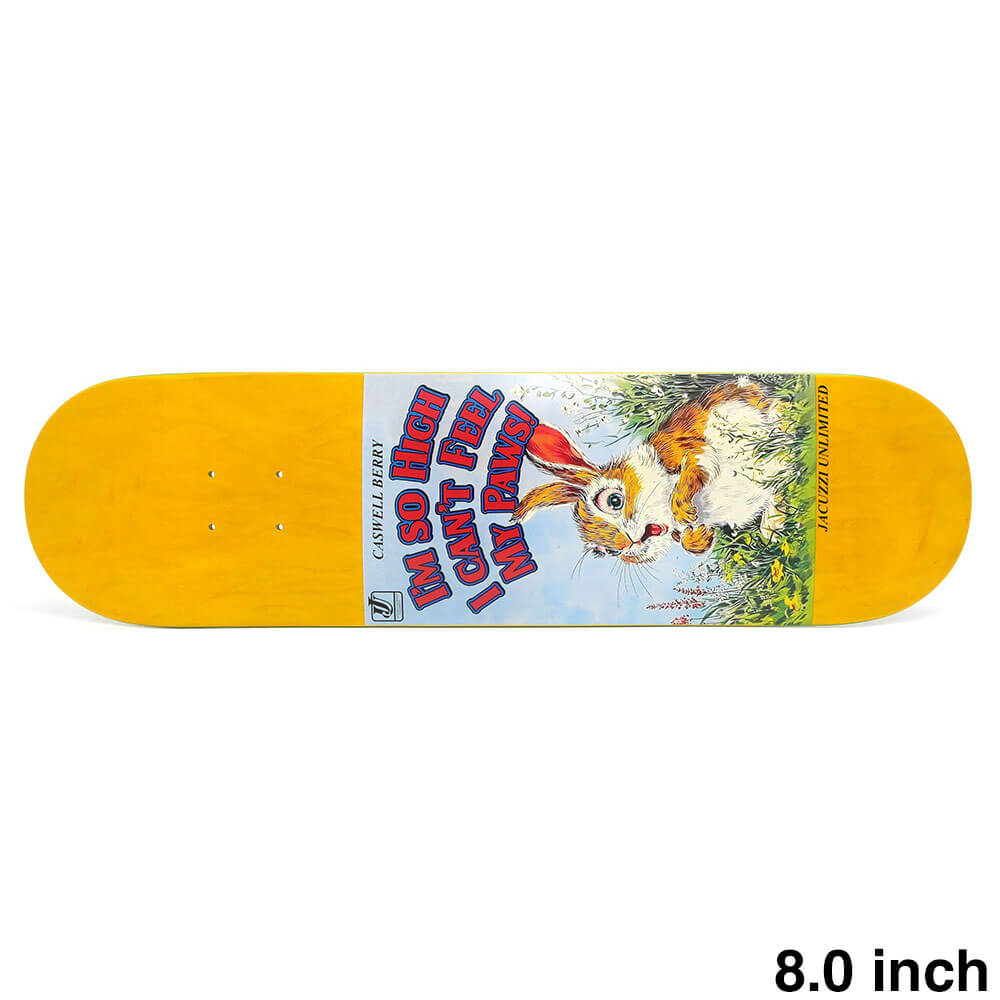 JACUZZI DECK ジャグジー デッキ CASWELL BERRY STORYBOOK 8.0 EPOXY 7 スケートボード スケボー 1