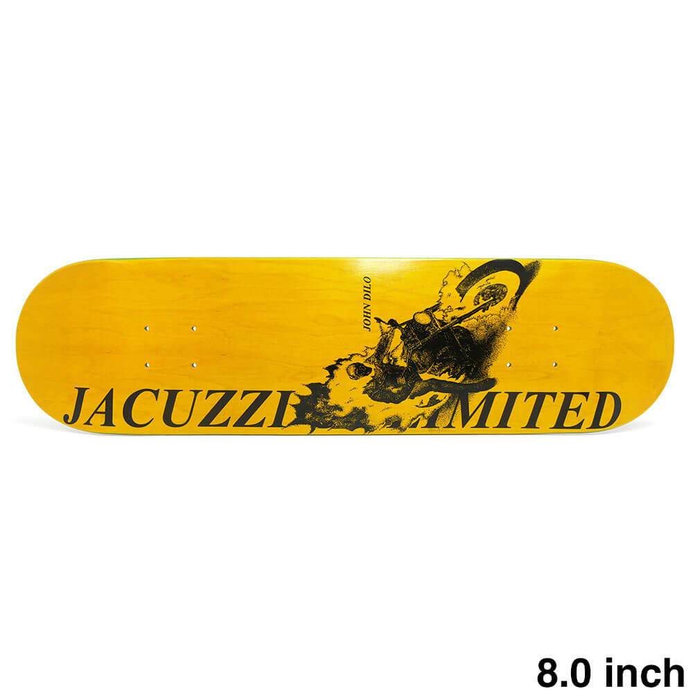 JACUZZI DECK ジャグジー デッキ JOHN DILO SKULL CYCLE 8.0 EPOXY 7 スケートボード スケボー 1