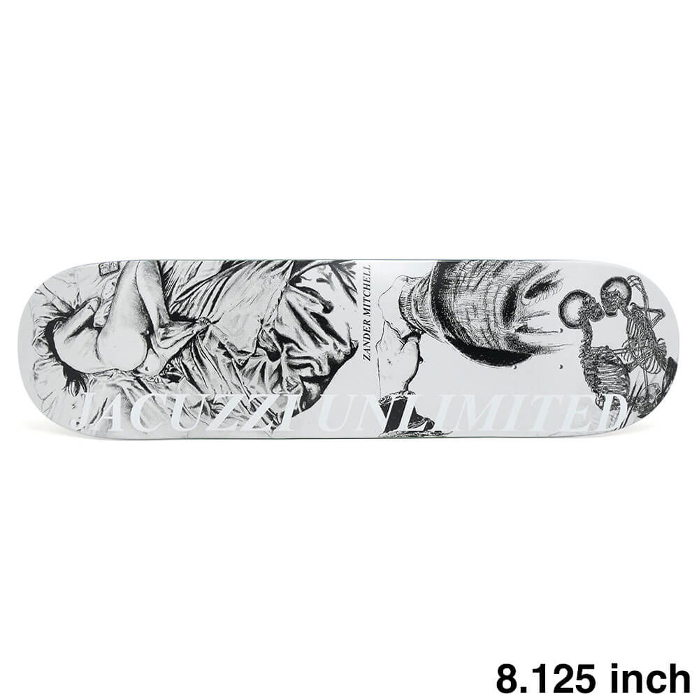 JACUZZI DECK ジャグジー デッキ ZANDER MITCHELL SLEEPER 8.125 EPOXY 7 スケートボード スケボー 1