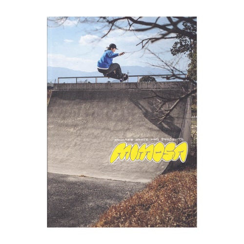 ANCAKE 雑誌 MIMOSA MARCH 2026 スケートボード スケボー