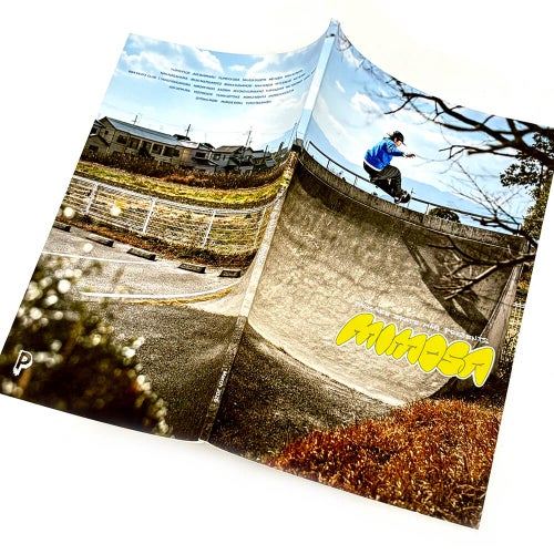 ANCAKE 雑誌 MIMOSA MARCH 2026 スケートボード スケボー 02
