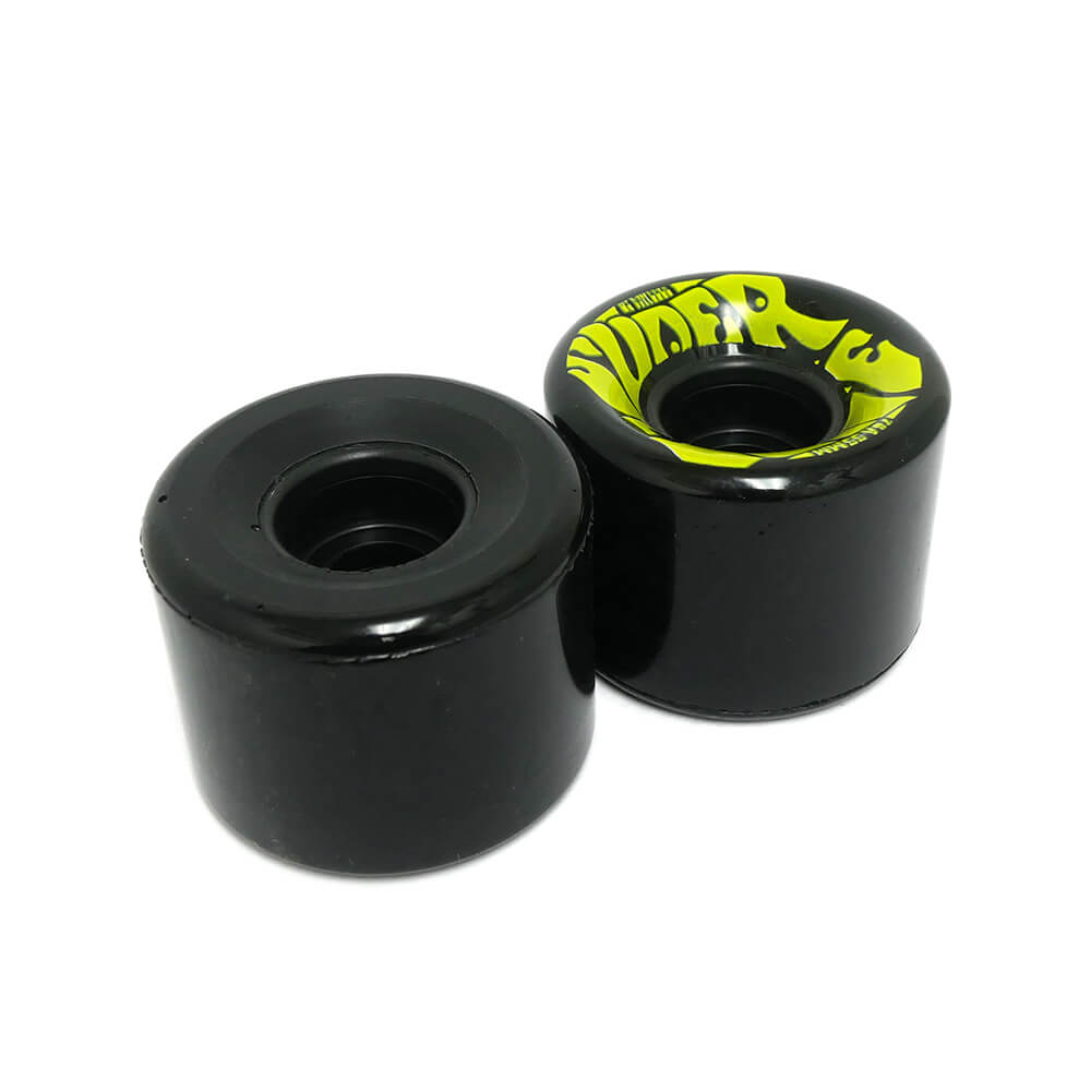 OJ WHEEL オージェー ソフトウィール（クルーザー）MINI SUPER JUICE（78A）黒/黄 55mm スケートボード スケボー 3