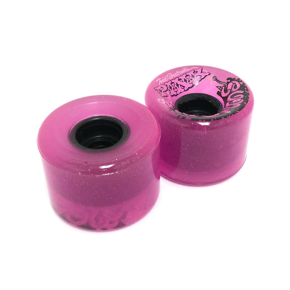 OJ WHEEL オージェー ソフトウィール（クルーザー）SUPER JUICE（78A）PINK WORMS ピンク 60mm スケートボード スケボー 3