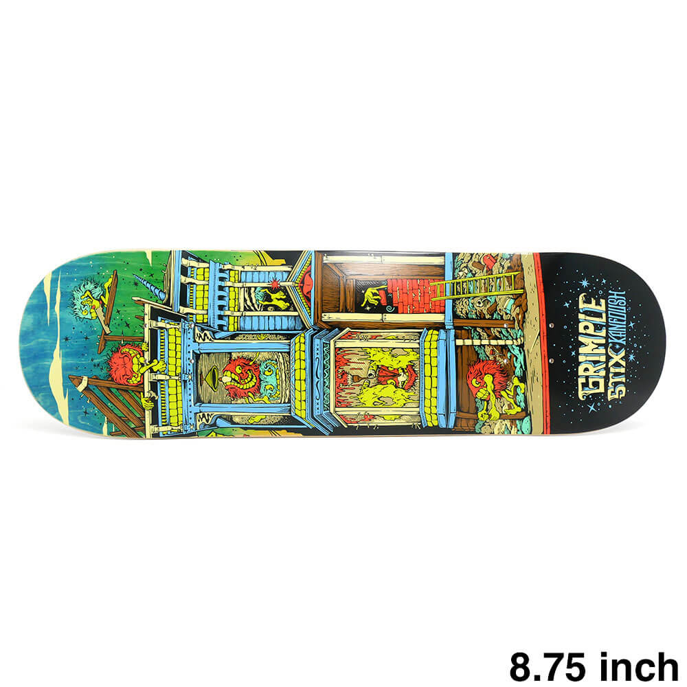 ANTIHERO DECK アンチヒーロー デッキ AUSTIN KANFOUSH GRIMPLESTIX VICTORIANS 8.75 スケートボード スケボー 1