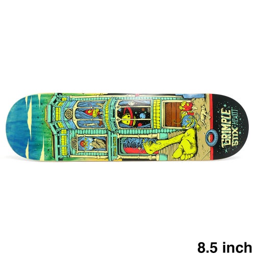 ANTIHERO DECK アンチヒーロー デッキ PETER HEWITT GRIMPLESTIX VICTORIANS 8.5 スケートボード スケボー 1