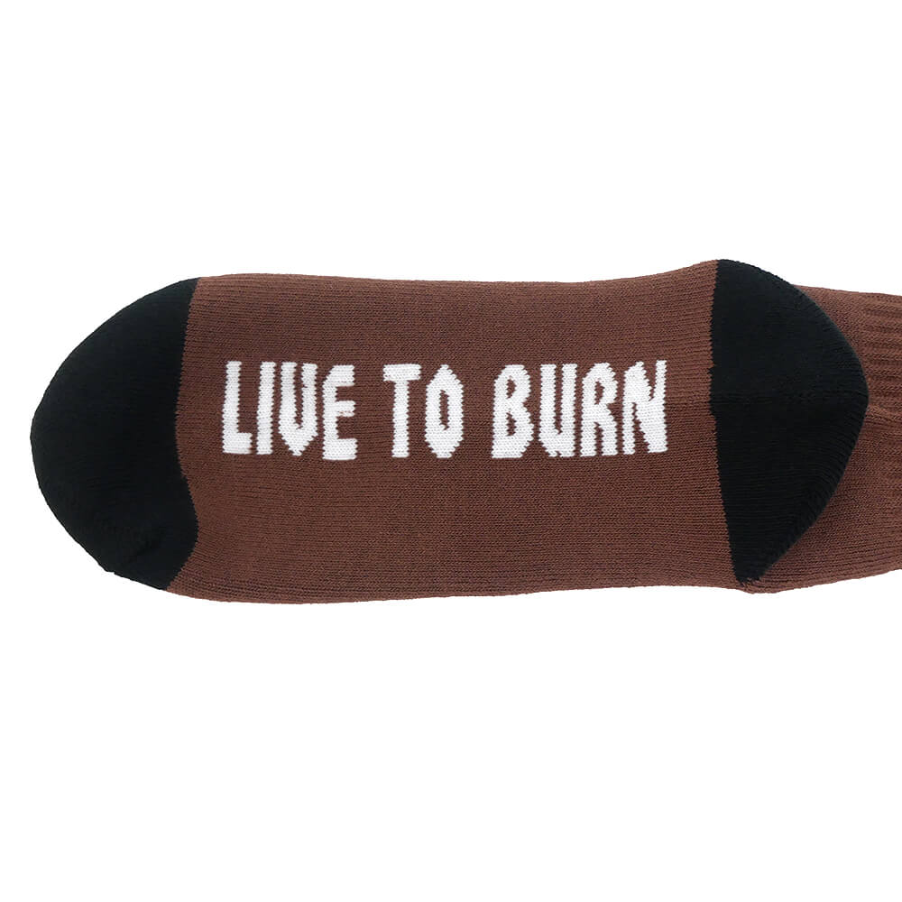 SPITFIRE SOCKS スピットファイヤー ソックス 靴下 BIGHEAD DARK RED/BLACK/WHITE スケートボード スケボー 5