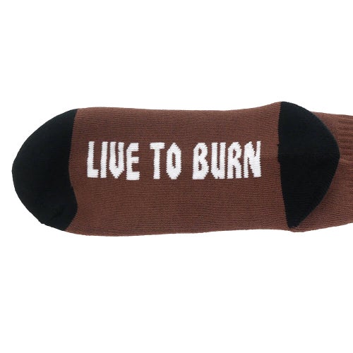 SPITFIRE SOCKS スピットファイヤー ソックス 靴下 BIGHEAD DARK RED/BLACK/WHITE スケートボード スケボー 5