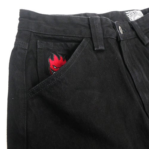 SPITFIRE JEANS スピットファイヤー パンツ ジーンズ BIGHEAD FILL BLACK DENIM スケートボード スケボー 1