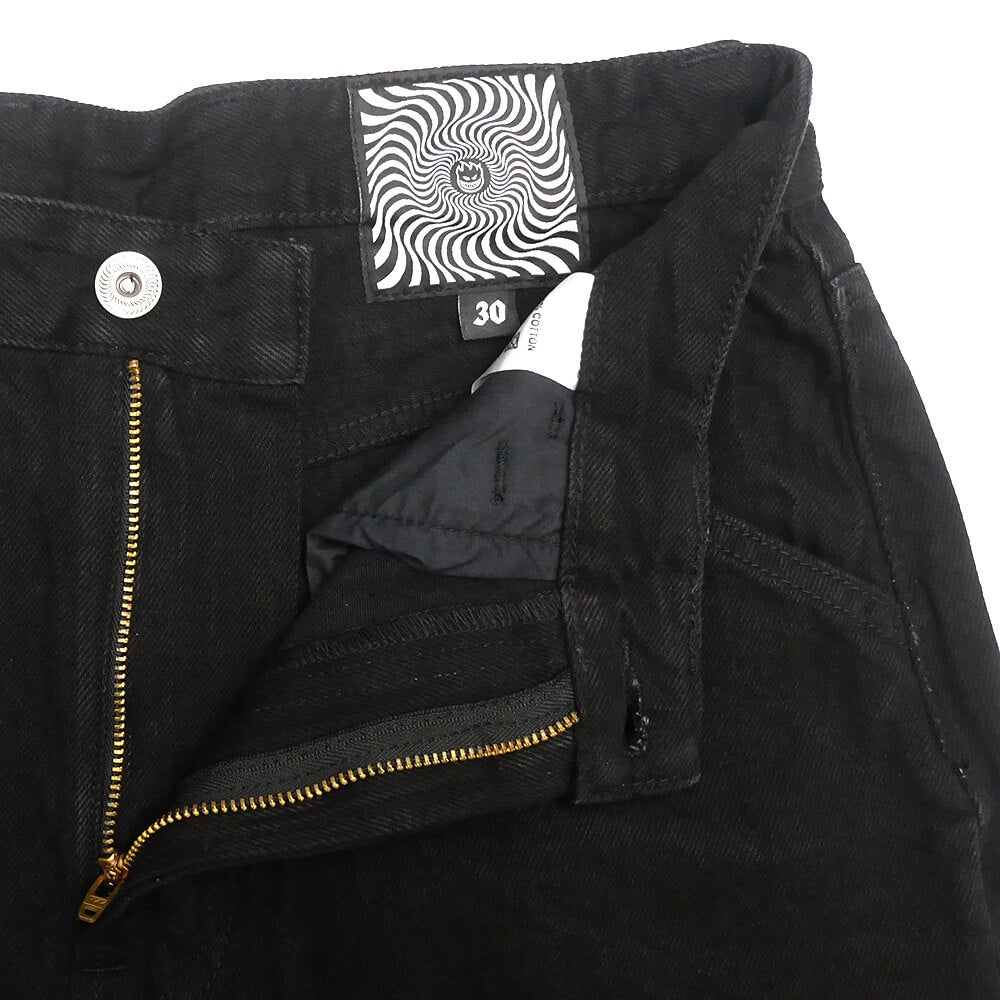 SPITFIRE JEANS スピットファイヤー パンツ ジーンズ BIGHEAD FILL BLACK DENIM スケートボード スケボー 3