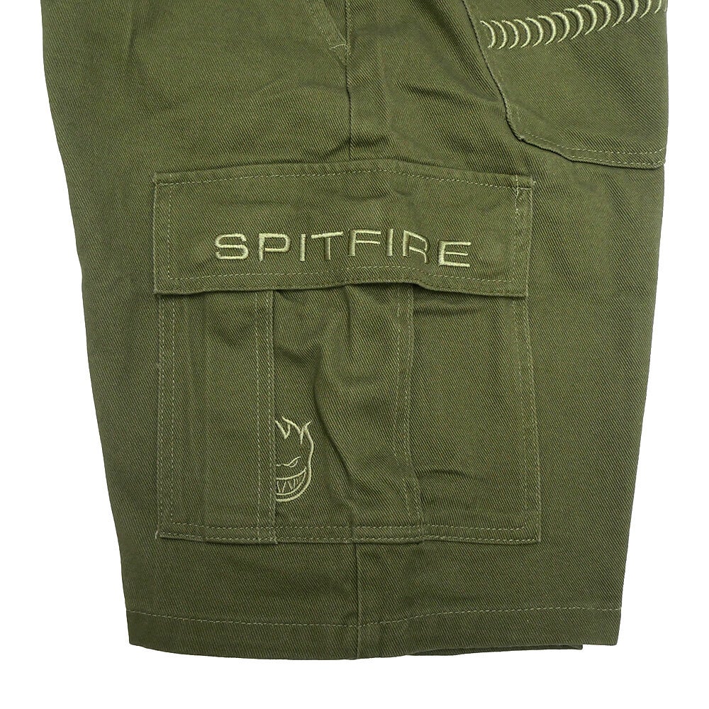 スピットファイアカーゴショーツ　ジョーツ　sk8 スケーター SPITFIRE SHORTS スピットファイヤー ショーツ CLASSIC 87 CARGO OLIVE