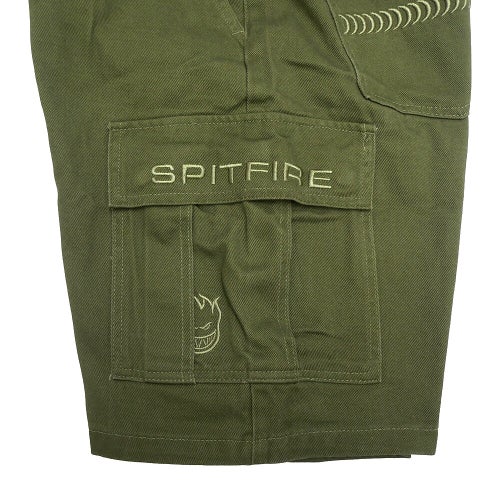 SPITFIRE SHORTS スピットファイヤー ショーツ CLASSIC 87 CARGO OLIVE スケートボード スケボー 4