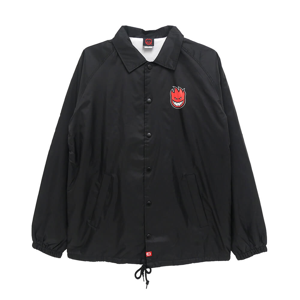 SPITFIRE JACKET スピットファイヤー ジャケット BIGHEAD FILL DOUBLE COACHES BLACK スケートボード スケボー 1