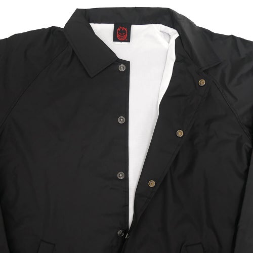 SPITFIRE JACKET スピットファイヤー ジャケット BIGHEAD FILL DOUBLE COACHES BLACK スケートボード スケボー 3