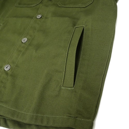 SPITFIRE JACKET スピットファイヤー ジャケット CLASSIC 87 SWIRL SHIRT OLIVE スケートボード スケボー 3