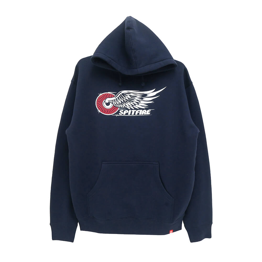 SPITFIRE HOOD スピットファイヤー パーカー CLASSIC WING NAVY スケートボード スケボー 